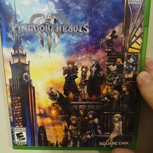 Kingdom Hearts III Video Game - Green Case